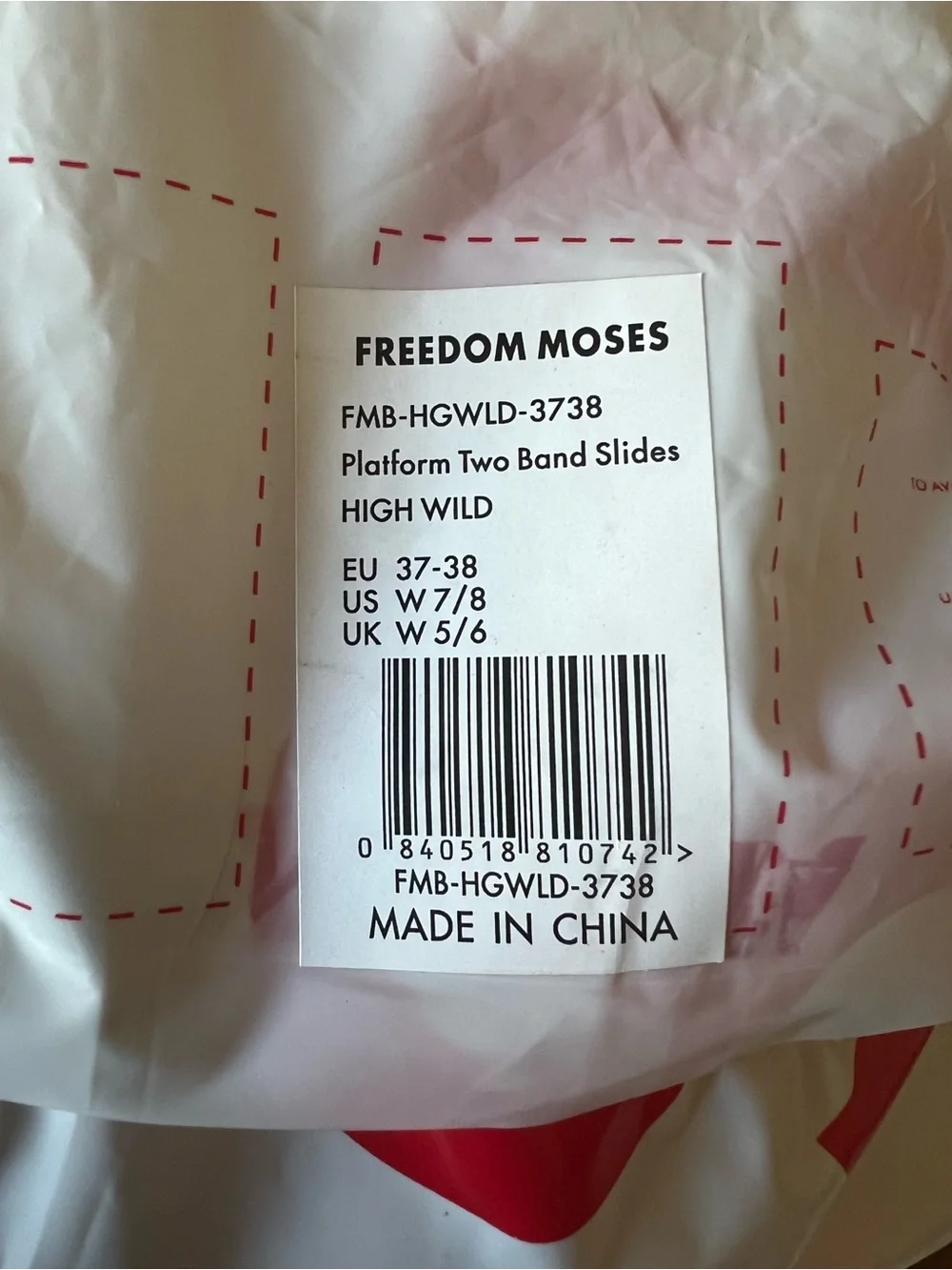 Moses Just Chill Leopard Print Slide Sandals